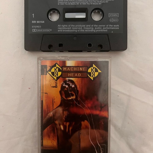 Machine Head Burn My Eyes cassette tape used, metal