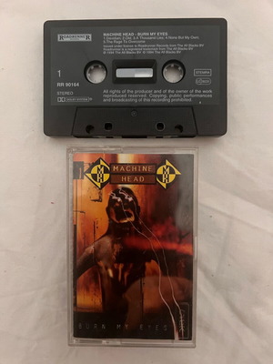 Machine Head Burn My Eyes cassette tape used, metal