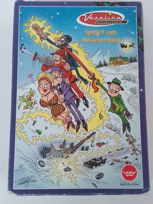 Vazelina Hjulkalender board game used