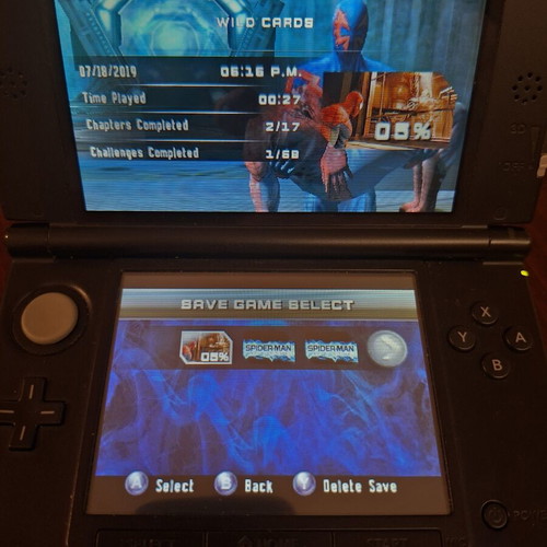 Spiderman Edge of Time Nintendo 3DS game like new, EUR CIB