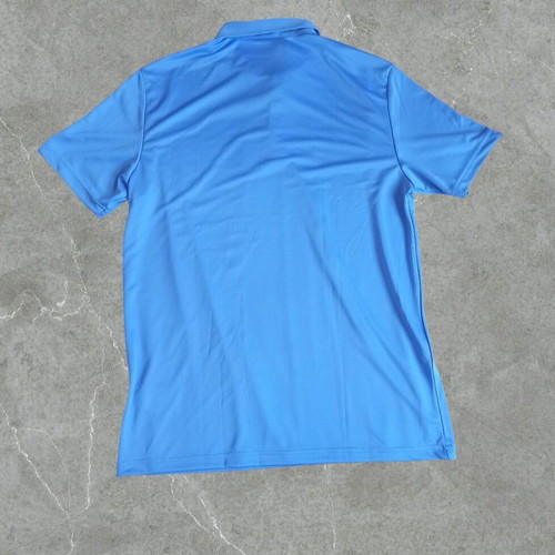Men's blue Adidas polo shirt, size M, authentic