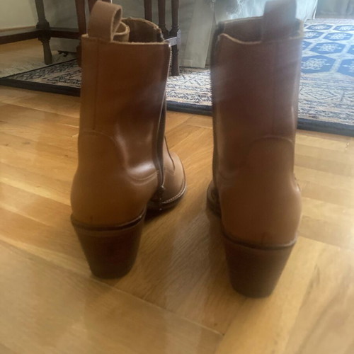 Alpe women's brown ankle boots new, size 40