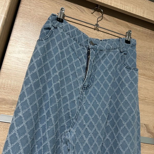 Denim set like new, shirt with pants blue