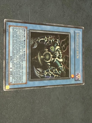 Relinquished card used, German edition