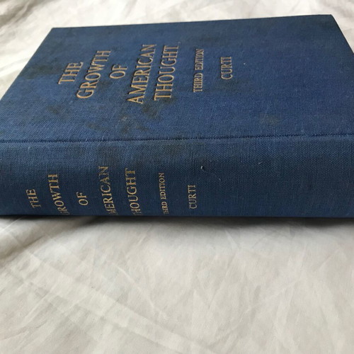 The Growth of American Thought book used, English, 1964 edition