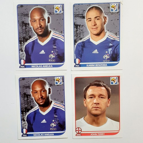 Argentina England Hellas Nigeria Stickers new, pack of 34