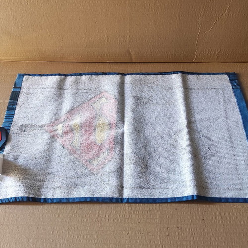 Superman hand face towel new