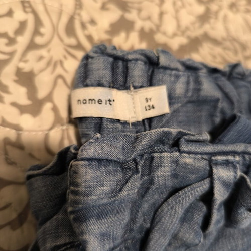 Girls' jeans used, sizes 8-9 years, Name It, thin fabric, lined