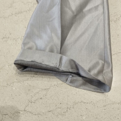 Berto Lucci suit gray, like new, includes shirt size M