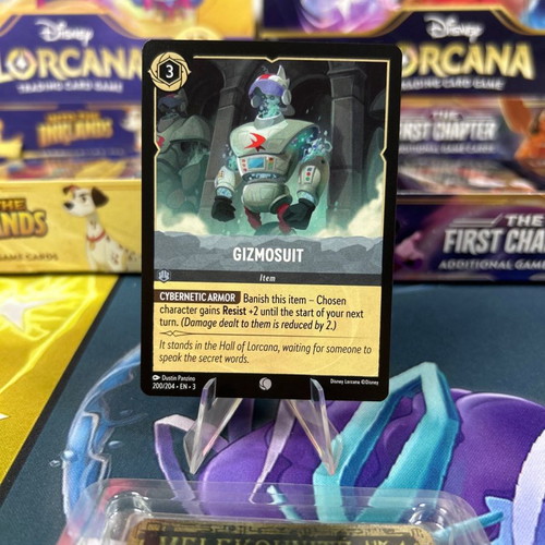 Disney Lorcana TCG κάρτα Gizmosuit σε άριστη κατάσταση