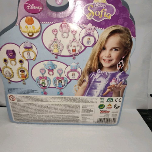 Disney Sofia Little Princess set earrings and rings new sealed