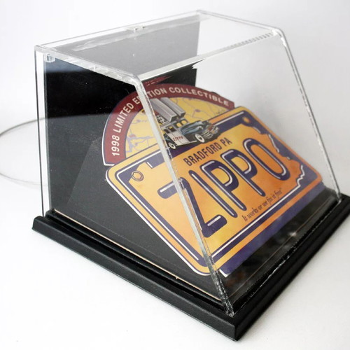 Vintage 1998 Zippo Limited Edition collectible lighter display new