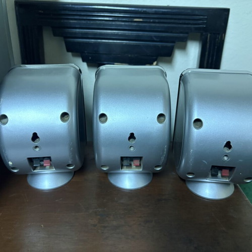 LG LH-T6447 speakers and subwoofer used, incomplete set for parts