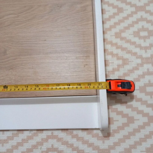 Wooden changing table like new with removable insert