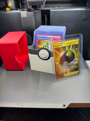 Pokémon Poké Ball card deck box new, 3D printed