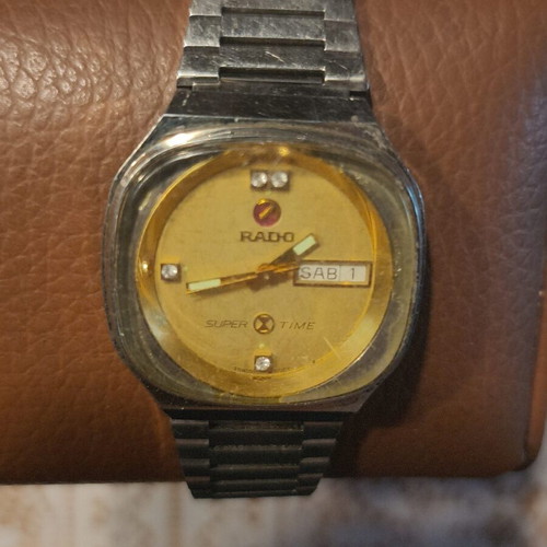 Rado Super Time vintage automatic wristwatch, 1970s