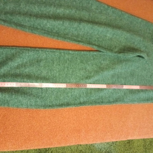 Green pants new, size S