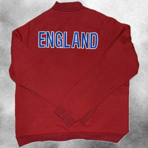 Nike England Track Jacket like new, red