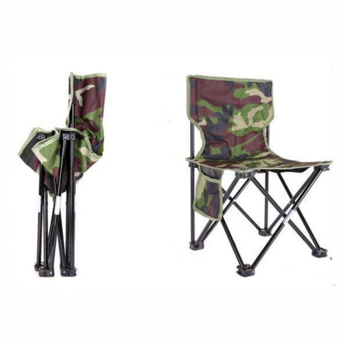Folding chair camouflage 58x34x34cm with pocket new