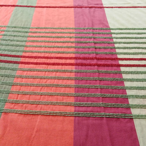 Summer blanket super king size with 2 Oxford percale pillowcases