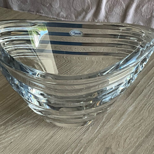 Rogaska Crystal and Lead Crystal Bowl Set of 2 New
