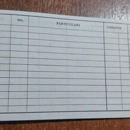 Royal Bank of Canada checkbook new with 9 unused checks
