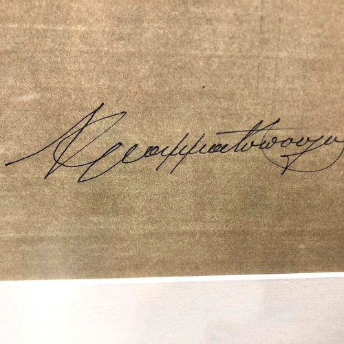 K. Gramatopoulos "Karfia" 1979 signed copy, like new