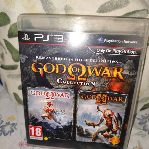 God of War Collection PlayStation 3 game like new, European edition with manual