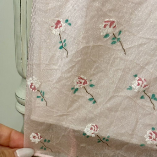Φόρεμα Rose Kookai σαν καινούργιο, ροζ με σχέδιο τριανταφυλλάκια