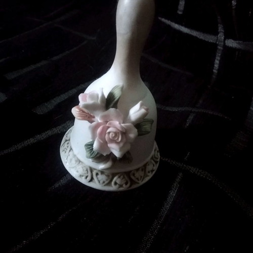 Decorative bell with flowers