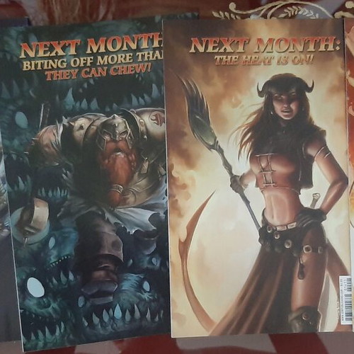 Dungeons and Dragons comic set of 4 issues 12-15 like new