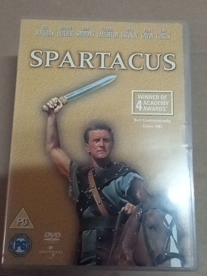 Spartacus DVD like new, action and adventure with subtitles