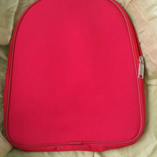 Red backpack new
