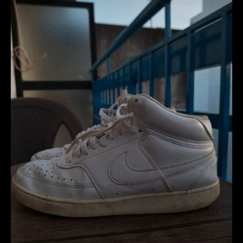 Nike Court Vision Mid shoes white, new