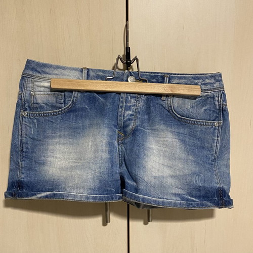Bershka Denim Shorts like new, size M 38 10, blue