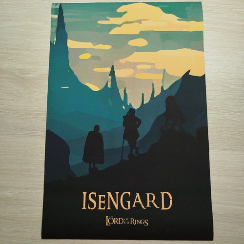 The Lords of the Rings canvas set of 6 new