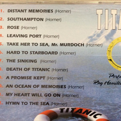 Titanic music 3 CD set near mint condition