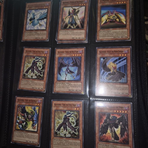 Yugioh Binder used with mostly very good condition cards