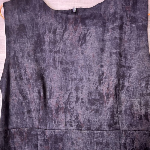 Fitted women's dress blue, like new, size M
