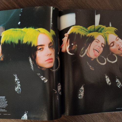 Vanity Fair Magazine March 2021 Billie Eilish cover