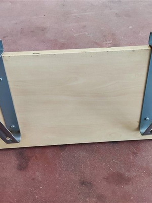 Wooden hanging shelf used 48x25