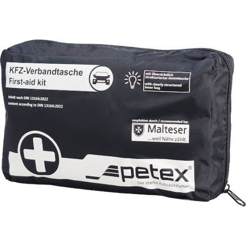 Petex Car First Aid Kit with DIN 13164 Certification new