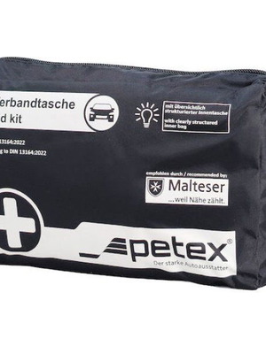 Petex Car First Aid Kit with DIN 13164 Certification new