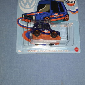 HOT WHEELS SILVER SERIES TOONED VOLKSWAGEN GOLF MK1