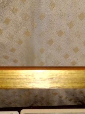 Wooden frame gold new 80x100 cm