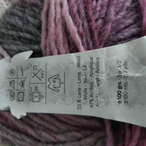 Knitting yarn new, set of 2 skeins