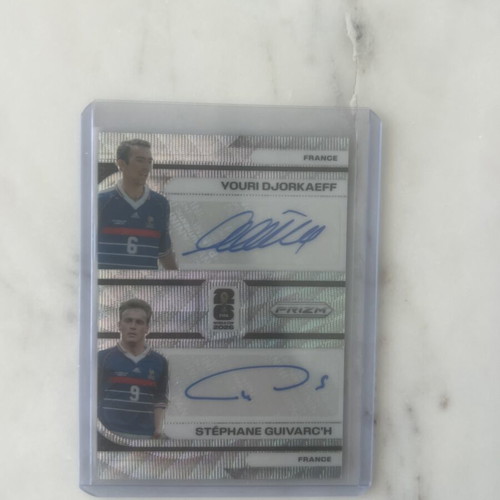 Djorkaeff and Guivarch Legends Dual Auto World Cup 2026
