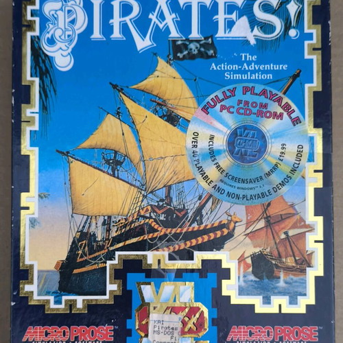 Pirates PC CD-ROM like new, Big Box