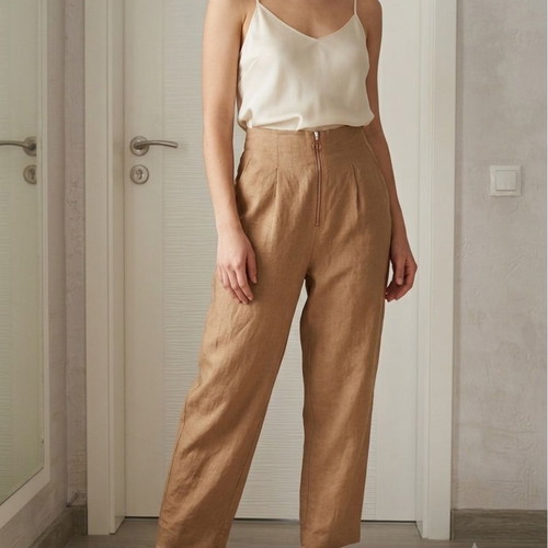 Scotch & Soda Raffia Town Pants brown size S like new