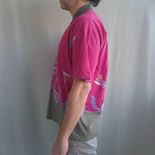C.P. Company men's vintage polo shirt size XL like new, colorful